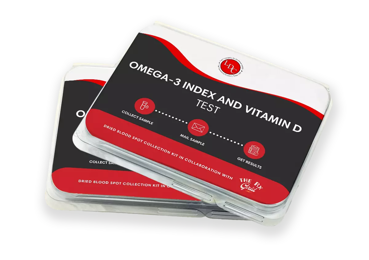 Omega-3 Index and Vitamin Test Kit